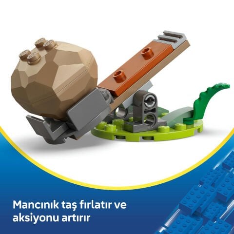 LEGO® Sonic the Hedgehog™ Knuckles, Dr. Eggman’ın Egg Crusher Robotuna Karşı 77005