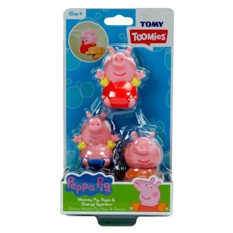 Peppa Pig Peppa, George ve Anne Domuz Su Fışkırtıcıları