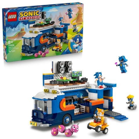 LEGO® Sonic the Hedgehog™ Sonic Takımı Komuta Kamyonu Video Oyunu Oyuncağı 77006