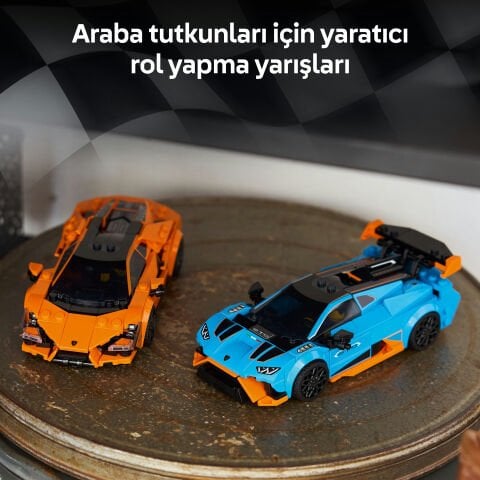 LEGO® Speed Champions Lamborghini Revuelto ve Huracán STO 77238
