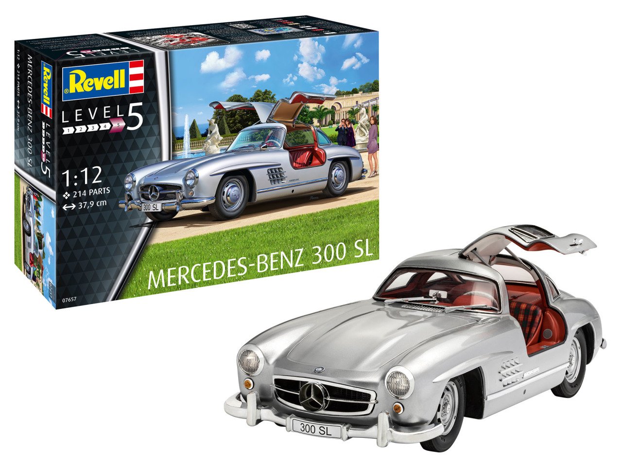 Herpa製14台、Revell製1台メルセデスベンツSL15台セット Revell Mercedes Benz 300 SL