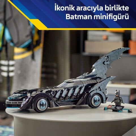 LEGO® DC Batman™: Batman Forever™ Batmobile™ Çocuklar için Süper Kahraman Oyuncağı 76304
