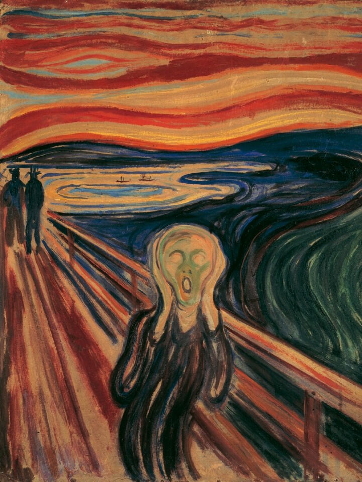 1000p Puzzle The Scream