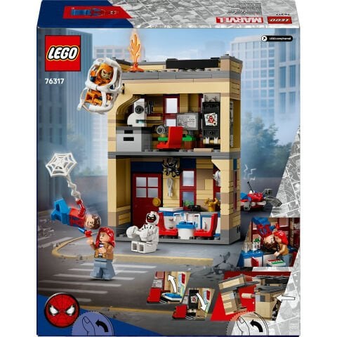 LEGO® ǀ Marvel Peter Parker'ın Dairesi Süper Kahraman Savaşı Yapım Oyuncağı 76317