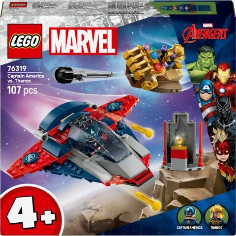LEGO® ǀ Marvel Kaptan Amerika, Thanos'a Karşı, 2 Minifigürlü 76319
