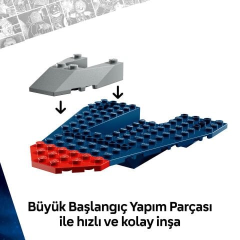 LEGO® ǀ Marvel Kaptan Amerika, Thanos'a Karşı, 2 Minifigürlü 76319