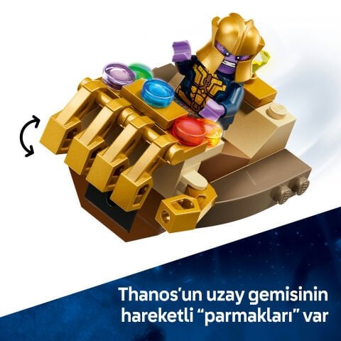 LEGO® ǀ Marvel Kaptan Amerika, Thanos'a Karşı, 2 Minifigürlü 76319