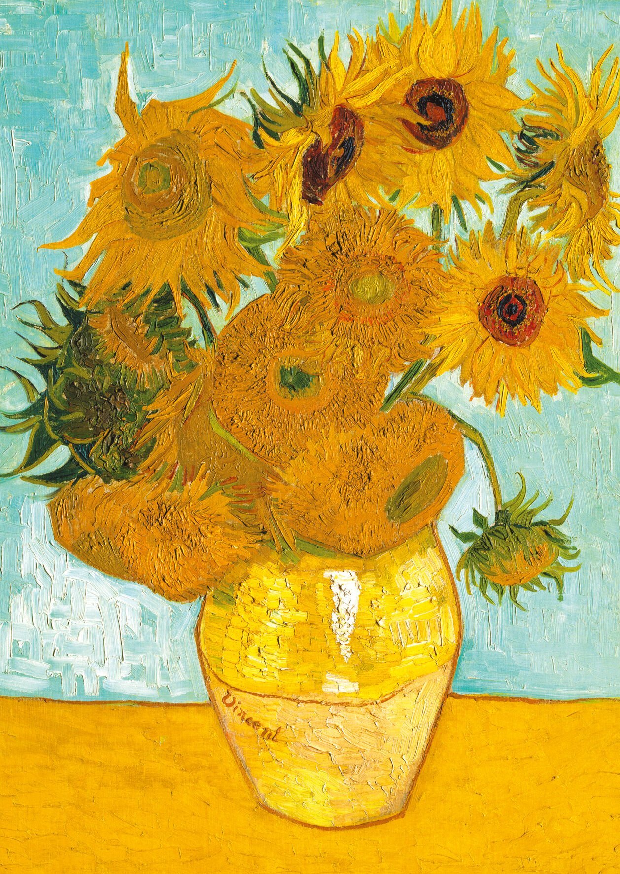 1000p Puzzle Ayçiçekleri VanGogh