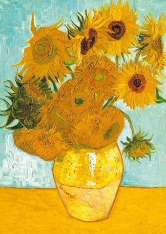 1000p Puzzle Ayçiçekleri VanGogh