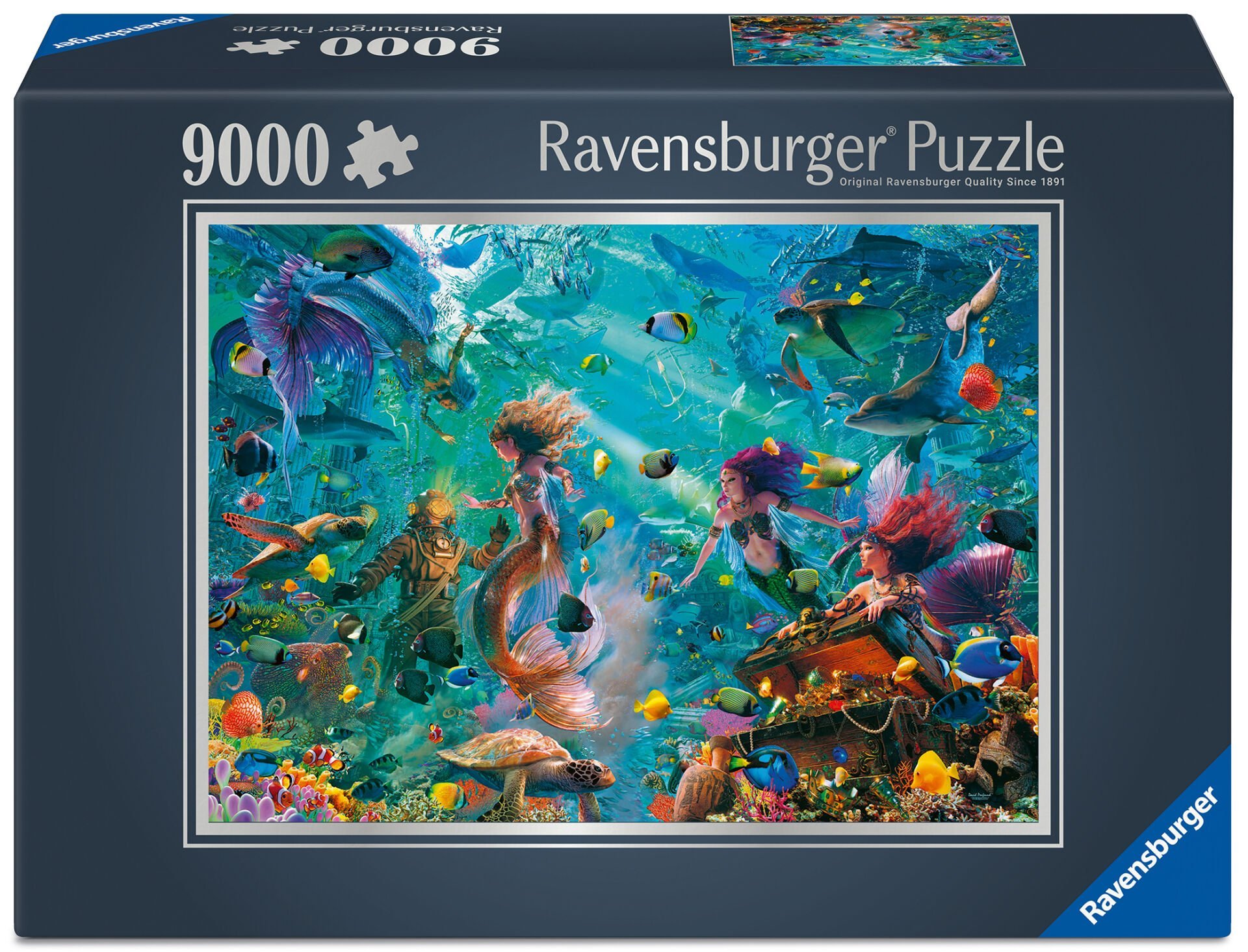9000 Parça Puzzle Sualtı