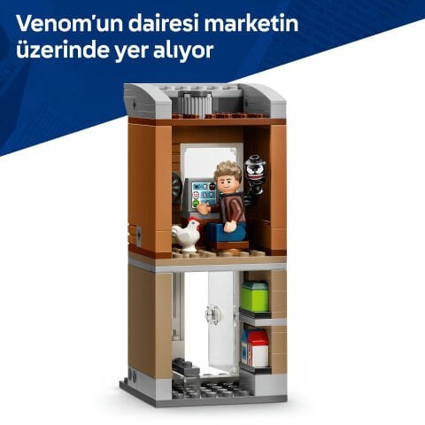 LEGO® ǀ Marvel Örümcek Adam, Oscorp'a Karşı, Süper Kahraman Yapım Seti 76324