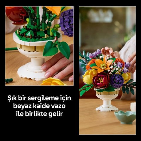 LEGO® Botanicals Çiçek Aranjmanı Dekoratif Çiçek Modeli 10345