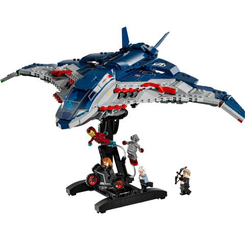 LEGO® ǀ Marvel Avengers: Ultron Çağı Quinjet, Çocuklar için Yapım Seti 76325