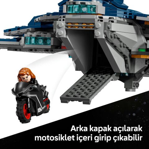 LEGO® ǀ Marvel Avengers: Ultron Çağı Quinjet, Çocuklar için Yapım Seti 76325