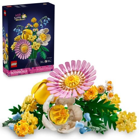 LEGO® Botanicals Küçük Sarı Buket Dekoratif Çiçek Seti 10347