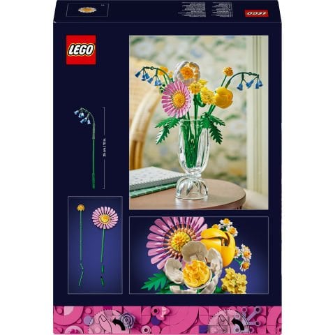 LEGO® Botanicals Küçük Sarı Buket Dekoratif Çiçek Seti 10347