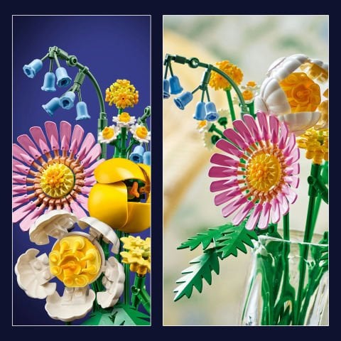 LEGO® Botanicals Küçük Sarı Buket Dekoratif Çiçek Seti 10347