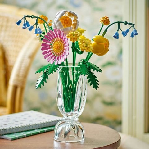 LEGO® Botanicals Küçük Sarı Buket Dekoratif Çiçek Seti 10347