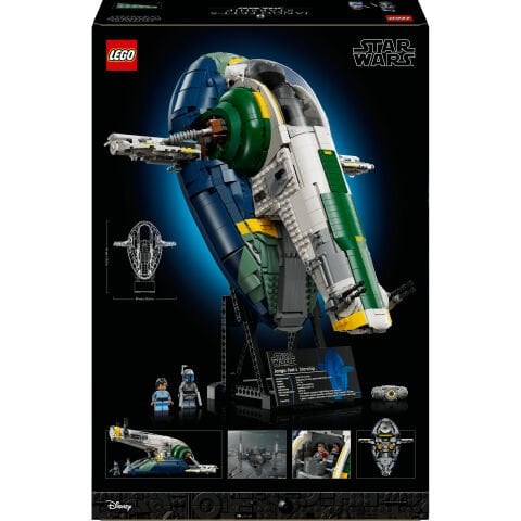 LEGO® Star Wars™ Jango Fett'in Firespray Sınıfı Starship’i Sergileme Seti 75409