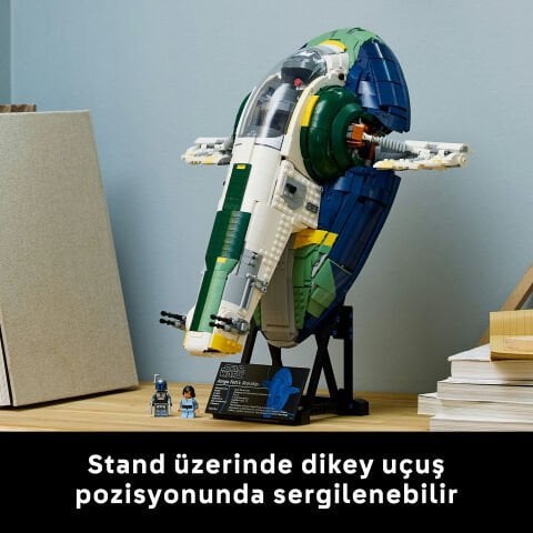 LEGO® Star Wars™ Jango Fett'in Firespray Sınıfı Starship’i Sergileme Seti 75409