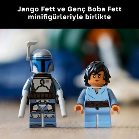 LEGO® Star Wars™ Jango Fett'in Firespray Sınıfı Starship’i Sergileme Seti 75409