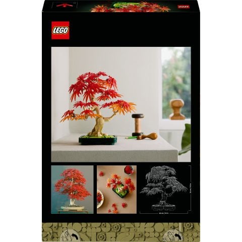 LEGO® Botanicals Japon Kırmızı Akçaağaç Bonsai Ağacı 10348