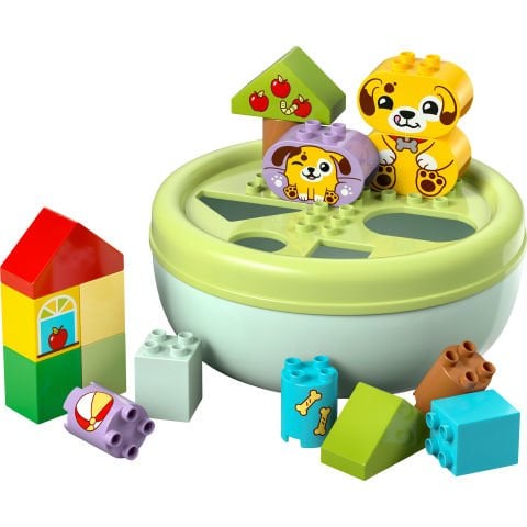 LEGO® DUPLO® İlk Şekil Ayırıcı: Köpek Evi Küçük Çocuklar için Eğitici Oyuncak 10441