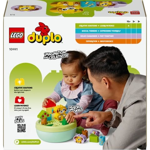 LEGO® DUPLO® İlk Şekil Ayırıcı: Köpek Evi Küçük Çocuklar için Eğitici Oyuncak 10441