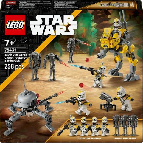 LEGO® Star Wars™ Star Corps 327. Klon Trooper Savaş Paketi Hediye Seti 75431