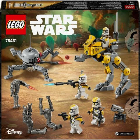 LEGO® Star Wars™ Star Corps 327. Klon Trooper Savaş Paketi Hediye Seti 75431