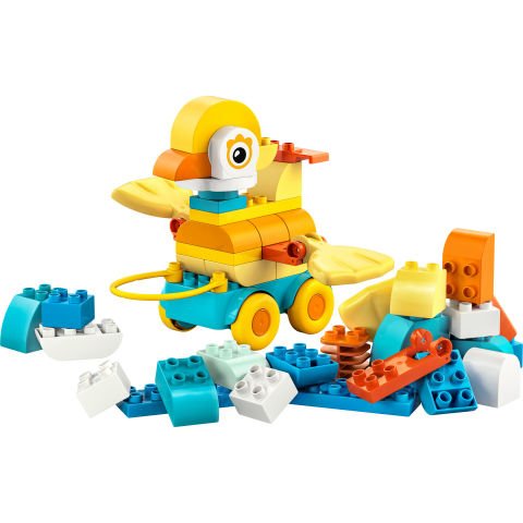 LEGO® DUPLO® Kasabası 3’ü 1 Arada Tekerlekli Hayvanlar Yaratıcı Oyun için Oyuncak 10448