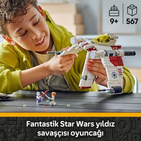 LEGO® Star Wars: Klon Savaşları™ V-19 Torrent Starfighter Seti 75432