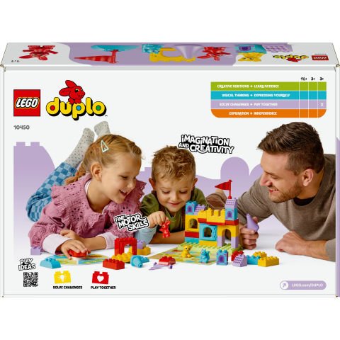 LEGO® DUPLO® Hopsy’nin Kale Oyunu Oyun Yoluyla Öğreten Yapım Oyuncağı 10450