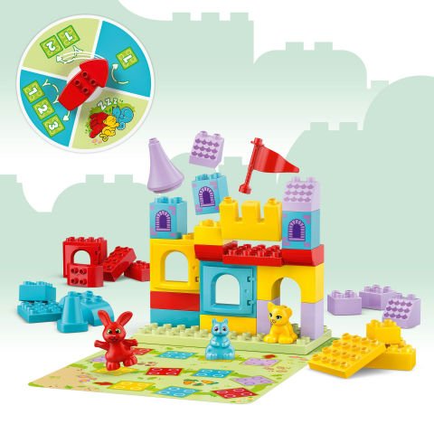 LEGO® DUPLO® Hopsy’nin Kale Oyunu Oyun Yoluyla Öğreten Yapım Oyuncağı 10450