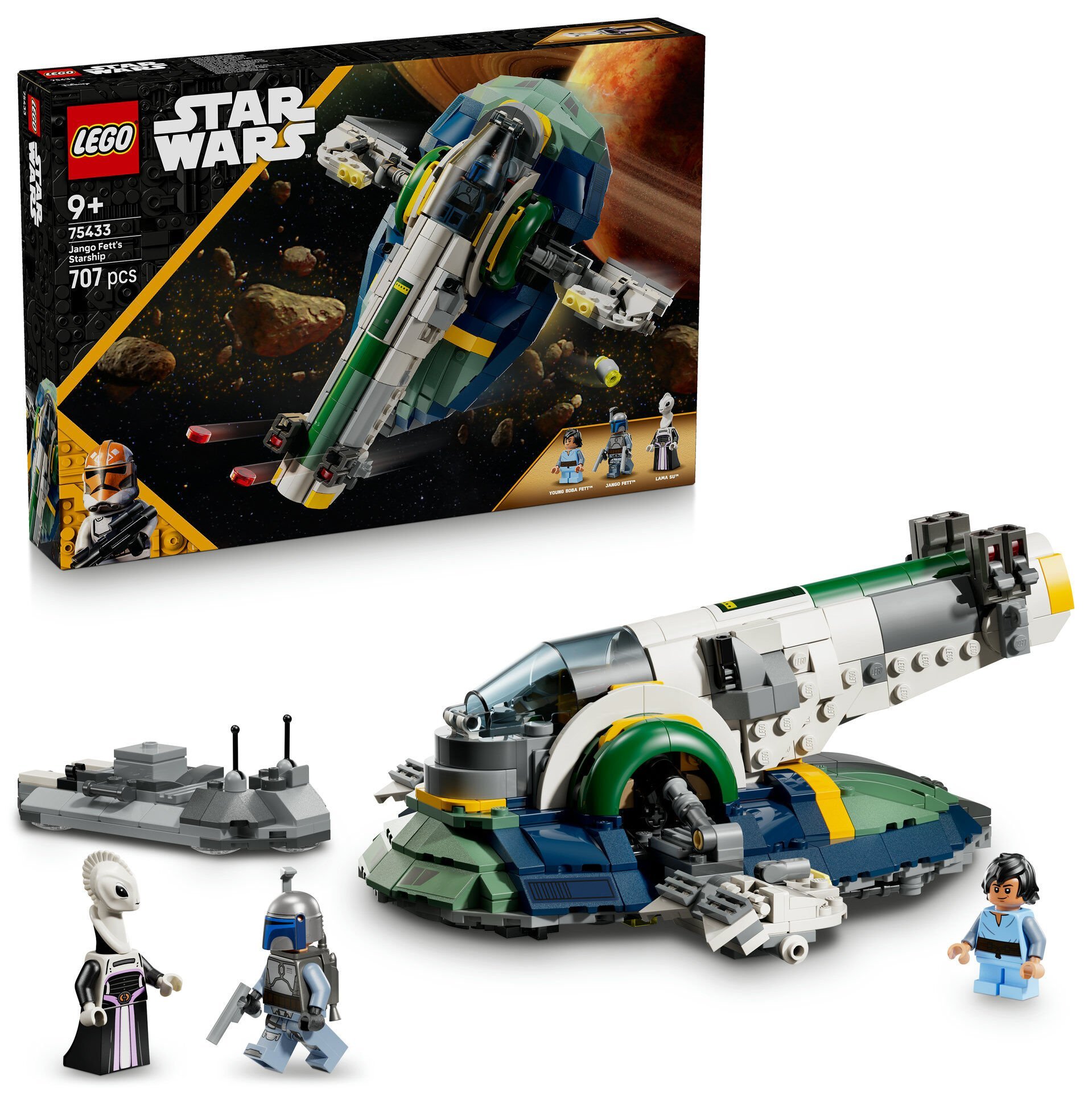 LEGO® Star Wars: Klonların Saldırısı Jango Fett’in Starship’i Seti 75433