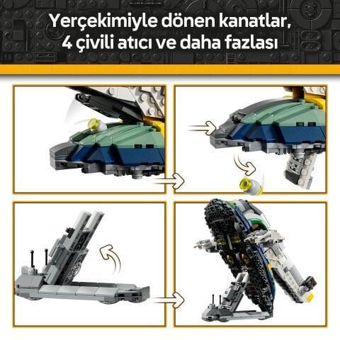 LEGO® Star Wars: Klonların Saldırısı Jango Fett’in Starship’i Seti 75433