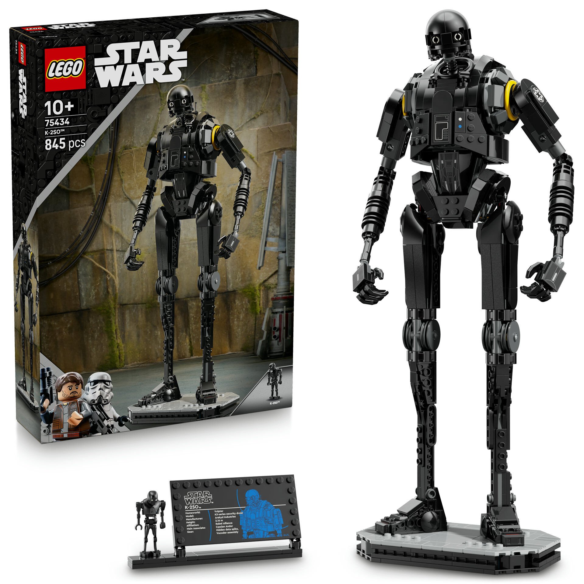 LEGO® Star Wars: Andor™ K-2SO™ Güvenlik Droidi, Hayran Seti 75434