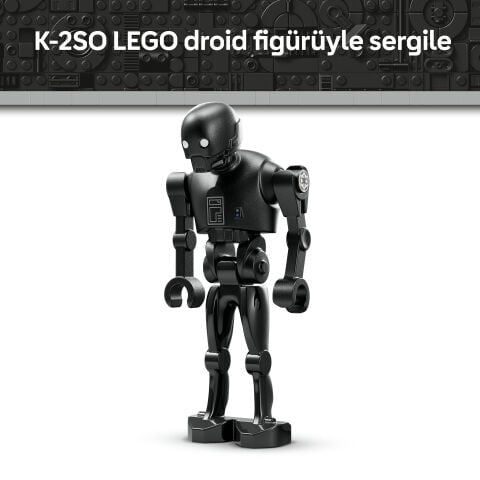 LEGO® Star Wars: Andor™ K-2SO™ Güvenlik Droidi, Hayran Seti 75434