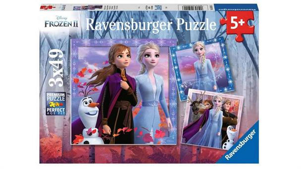 Ravensburger 3x49 Parçalı WD Frozen2 Puzzle-50116