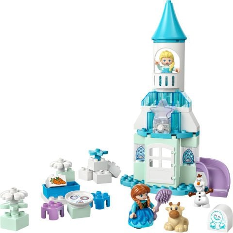 LEGO® DUPLO® │ Disney Anna ve Elsa’nın Karlar Ülkesi Şato Partisi İnşa Edilebilen Küçük Çocuk Oyuncağı 10455