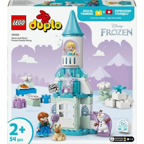 LEGO® DUPLO® │ Disney Anna ve Elsa’nın Karlar Ülkesi Şato Partisi İnşa Edilebilen Küçük Çocuk Oyuncağı 10455