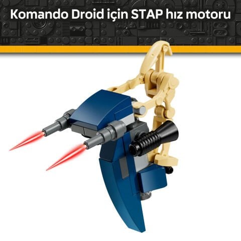 LEGO® Star Wars: Klon Savaşları Felucia Savaşı Ayrılıkçı TNG Seti 75435
