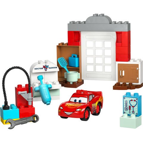 LEGO® DUPLO® │ Disney ve Pixar Arabalar McQueen’in Doc’un Garajını Ziyareti 10456