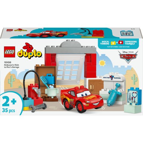 LEGO® DUPLO® │ Disney ve Pixar Arabalar McQueen’in Doc’un Garajını Ziyareti 10456