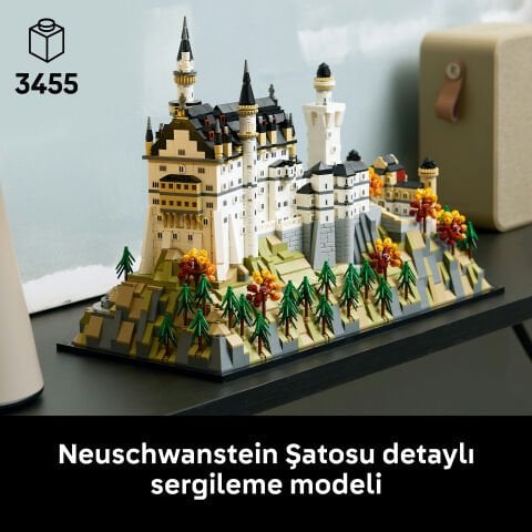 LEGO® Architecture Neuschwanstein Şatosu Yetişkinler için Koleksiyonluk Model 21063