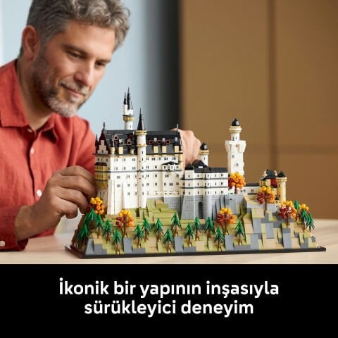 LEGO® Architecture Neuschwanstein Şatosu Yetişkinler için Koleksiyonluk Model 21063