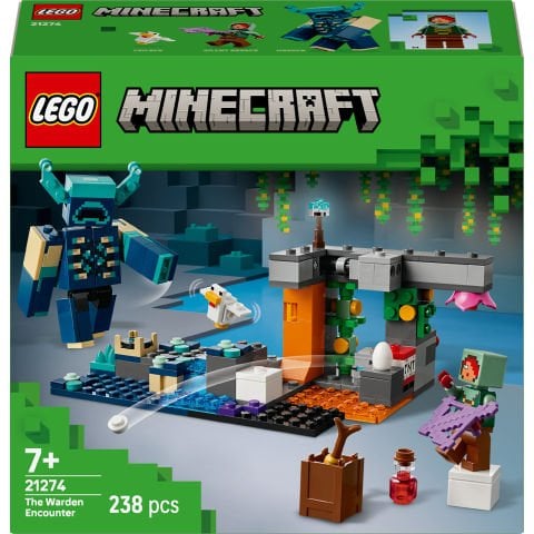 LEGO® Minecraft® Bekçi Karşılaşması Koleksiyonluk Video Oyunu Ürünü 21274
