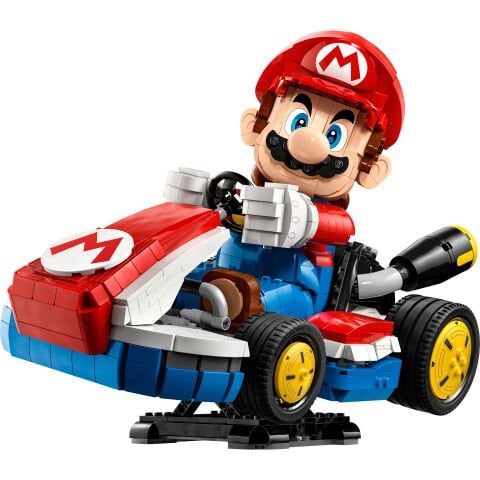 LEGO Super Mario: Mario Kart – Mario ve Standard Kart, Koleksiyonluk Model 72037