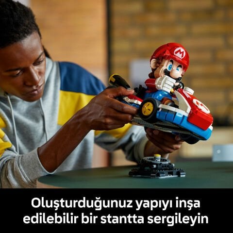 LEGO Super Mario: Mario Kart – Mario ve Standard Kart, Koleksiyonluk Model 72037