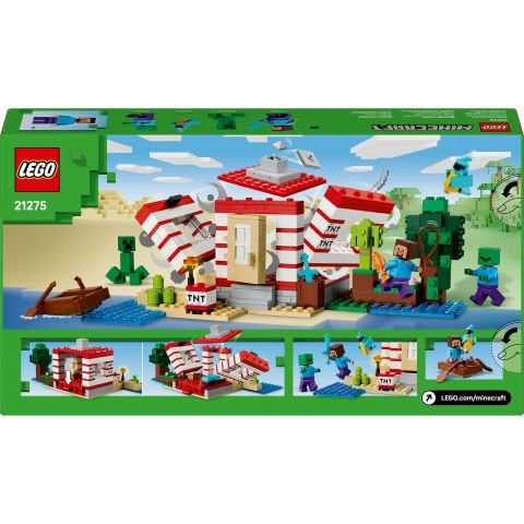 LEGO® Minecraft® TNT Büyük Orman Evi, Koleksiyonluk Video Oyunu Oyuncağı 21275